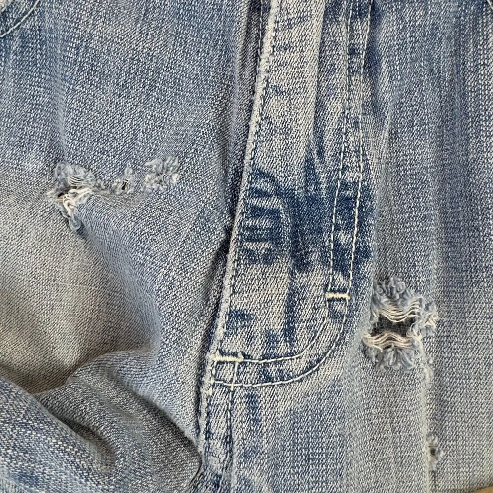 Vintage Southpole Jeans Mens 29x30 Blue Medium Wash Y2K Distressed Skater Cotton